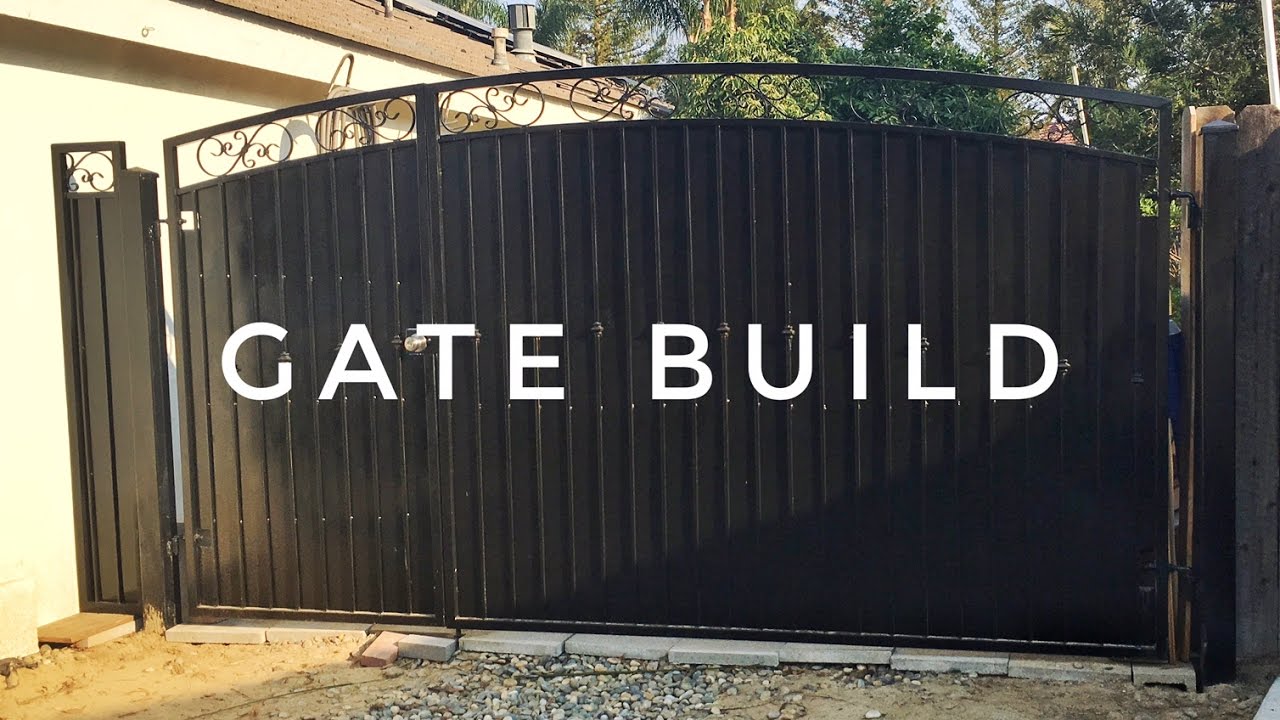 Building a Wrought Iron (steel) Gate