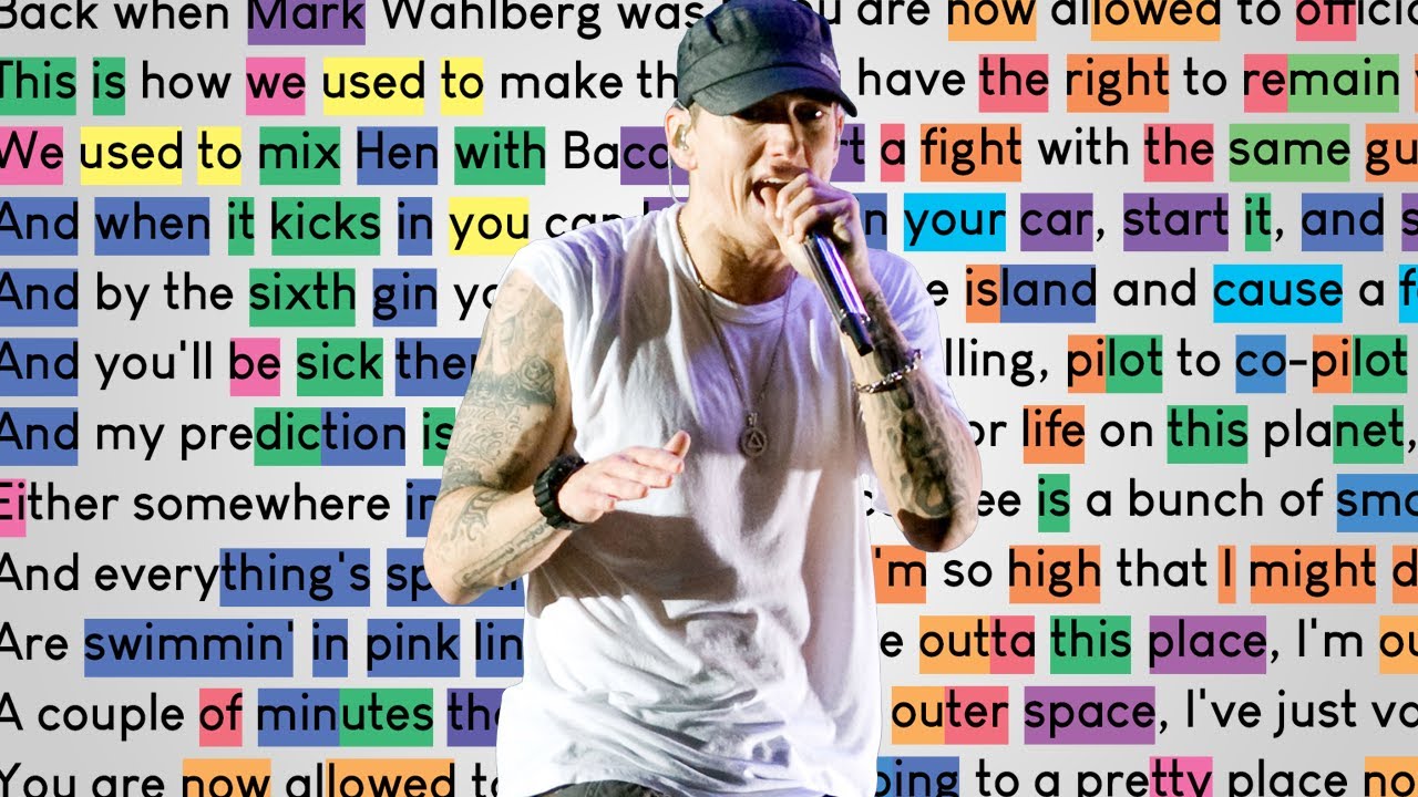 Eminem - Drug Ballad | Rhymes Highlighted