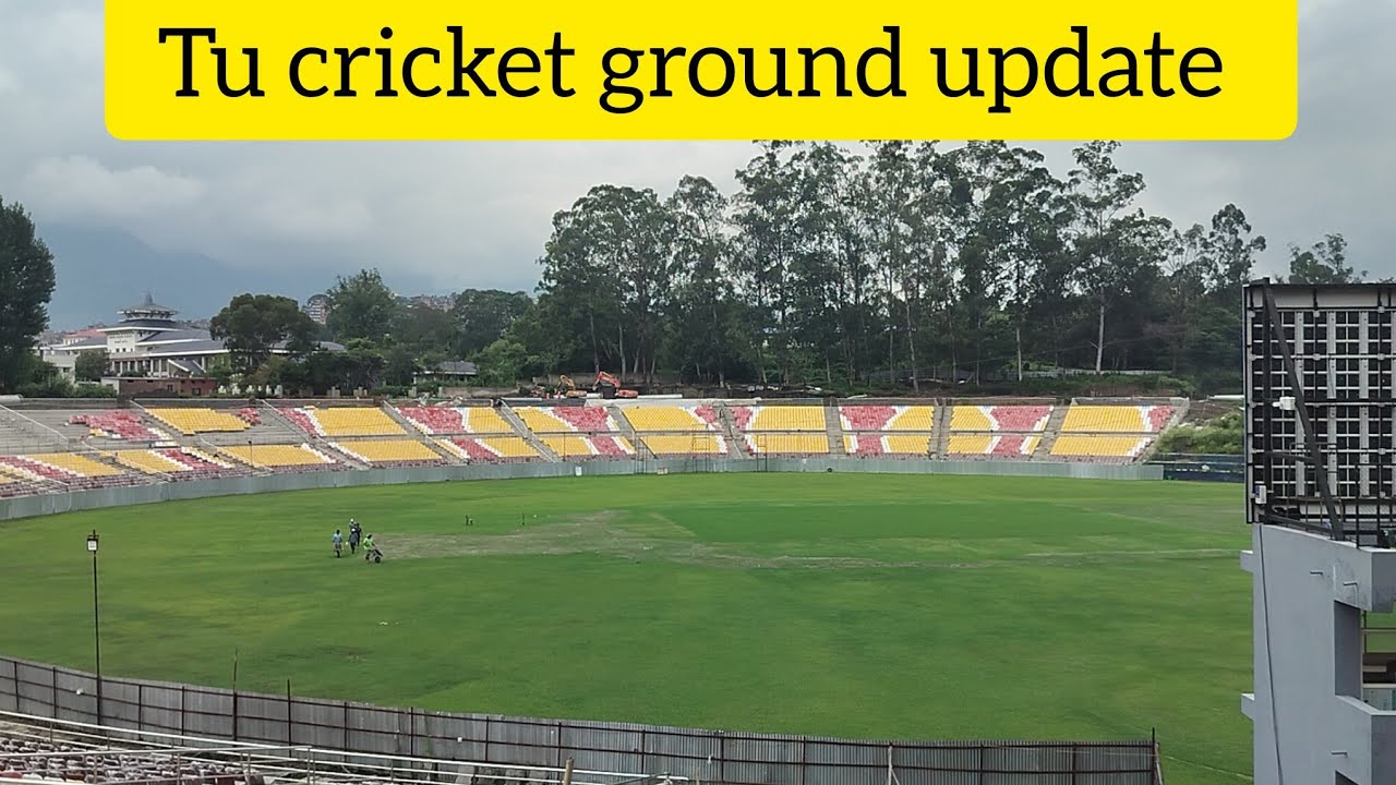 Tu cricket ground new update आज सम्म के - के  भएत हेर्नुस । #tucricketground #cricket #construction 