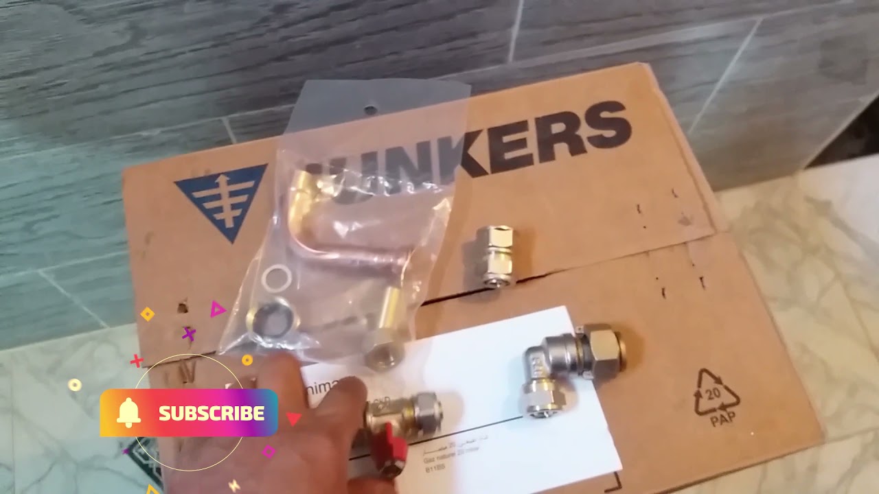 تركيب سخان الماء جانكير / installation chauffe eau junkers