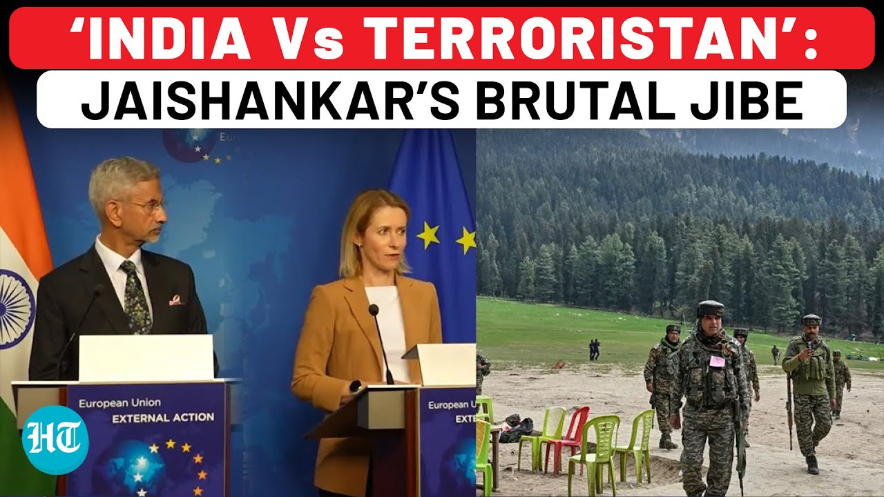 Jaishankar Corners Europe While Standing Next To EU Foreign Policy Chief; She Says This On Pahalgam…