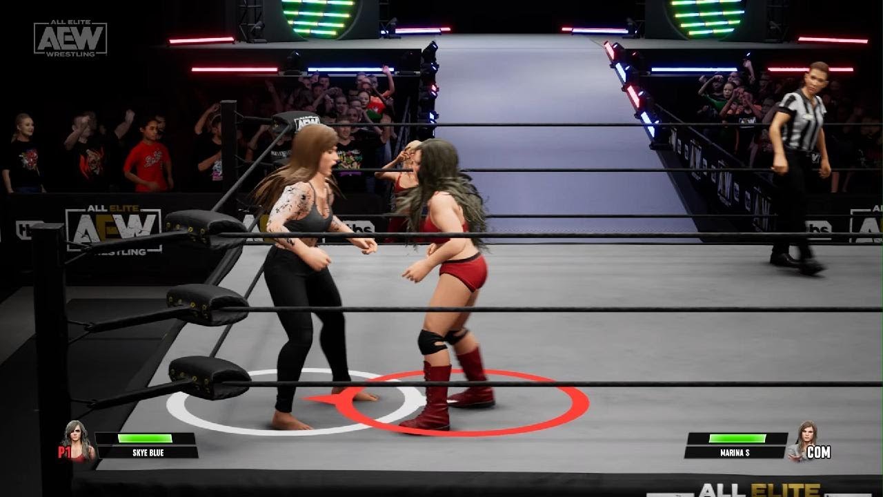 AEW: Fight Forever Skye Blue vs Marina Shafir
