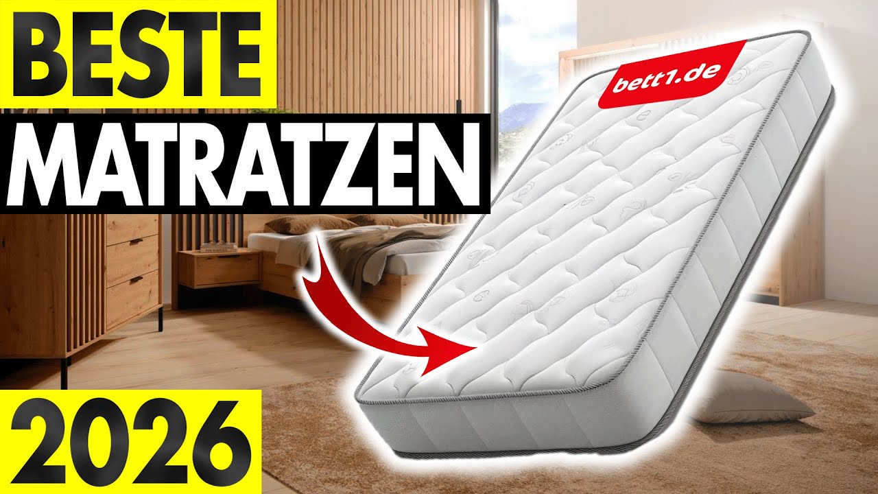Die besten MATRATZEN im Vergleich 2026! ► Nicht kaufen, bevor du das siehst!