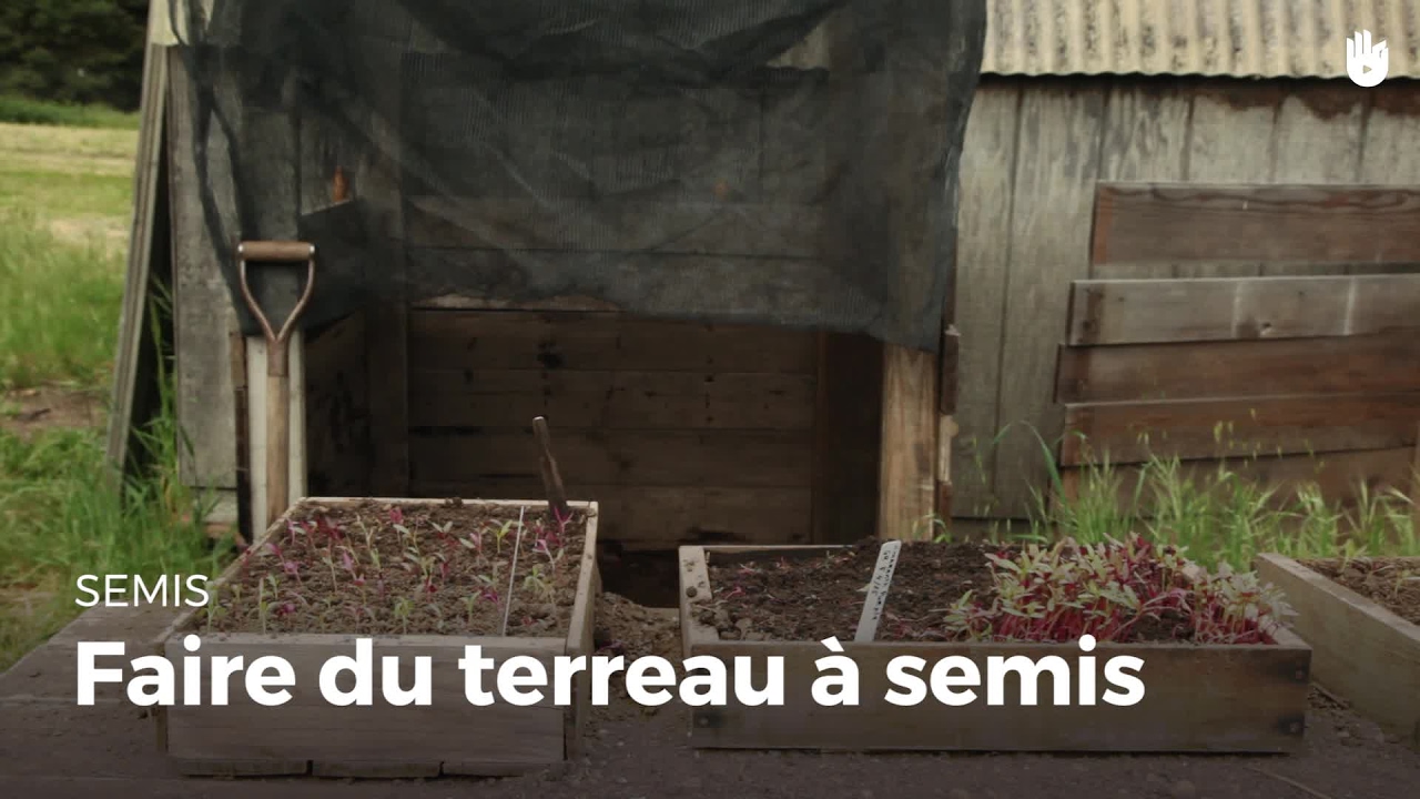 Comment faire du terreau à semis