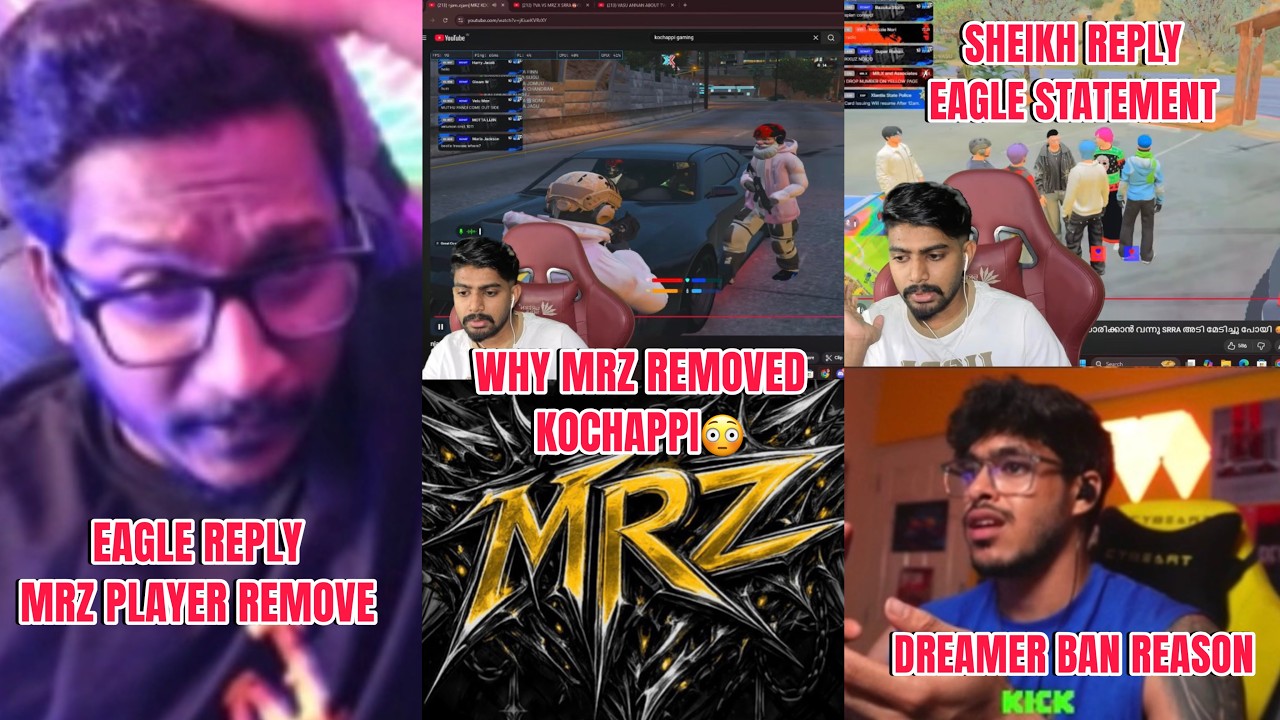 Eagle Reply😱 Why MRZ Remove Kochappi😳| Sheikh Reply Eagle Statement | Chandran Ban | Gamers Talks