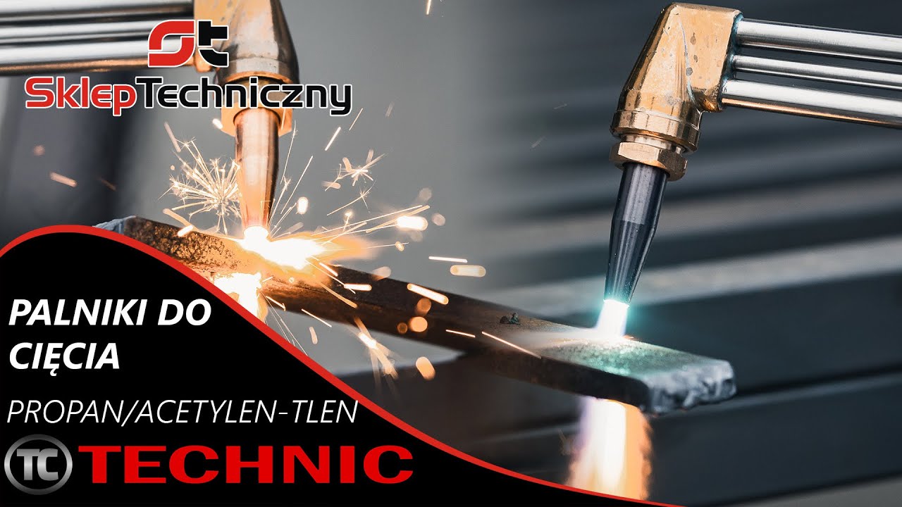 Palnik do cięcia złomu, stali - PROPAN/ACETYLEN-TLEN - Skleptechniczny.pl