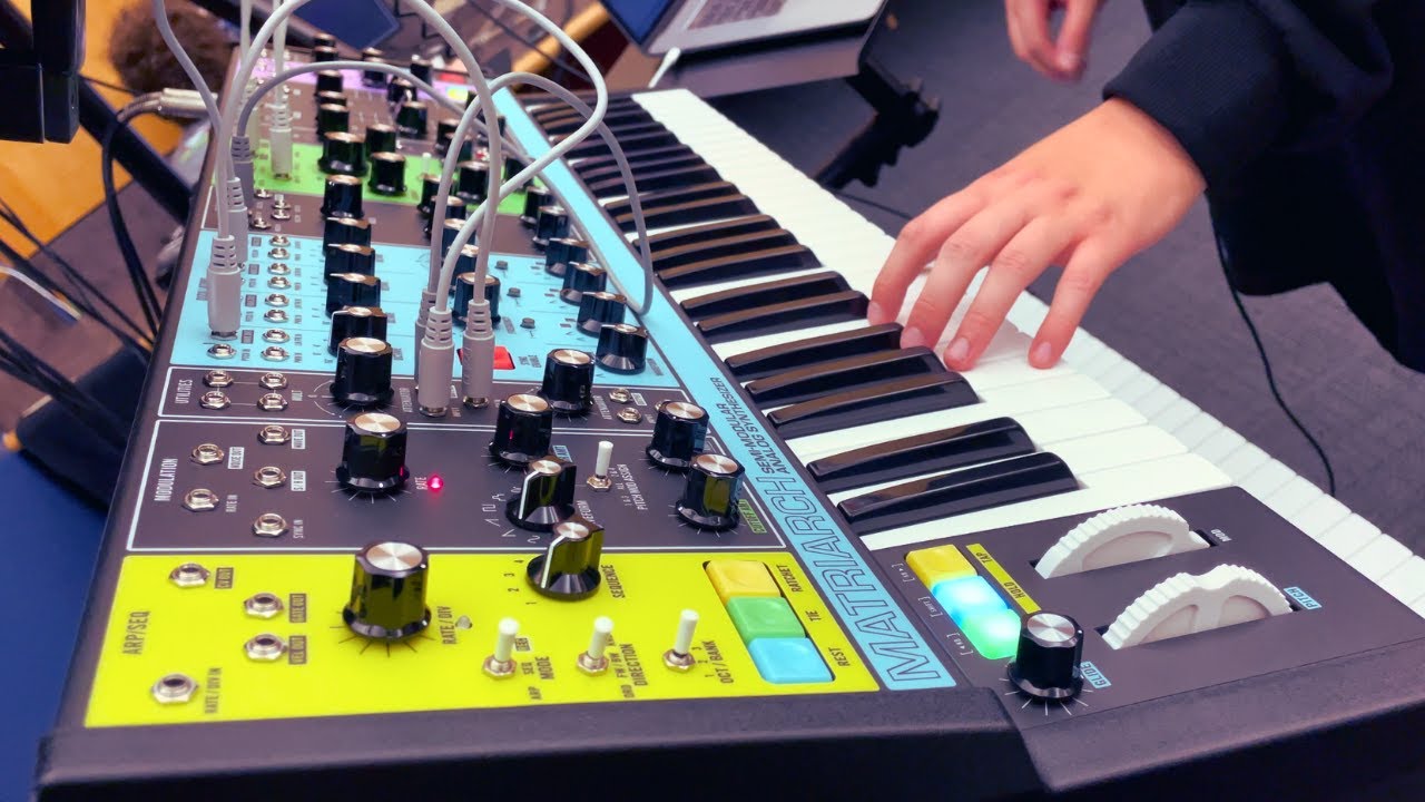 Cool Experimental Patch on the Moog Matriarch