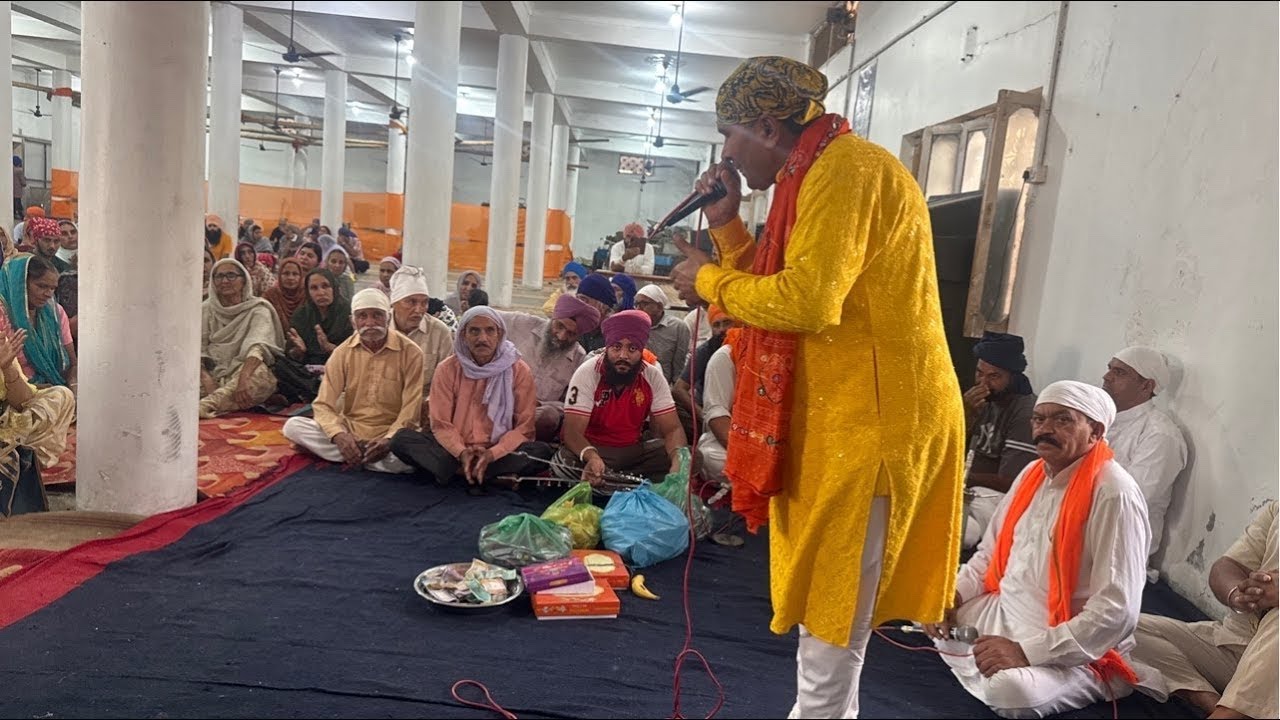 SHABAD CHONKI BABA GANG DAS JI GHAGNO SAHIB || KALA GUJJAR BOOTHGARH