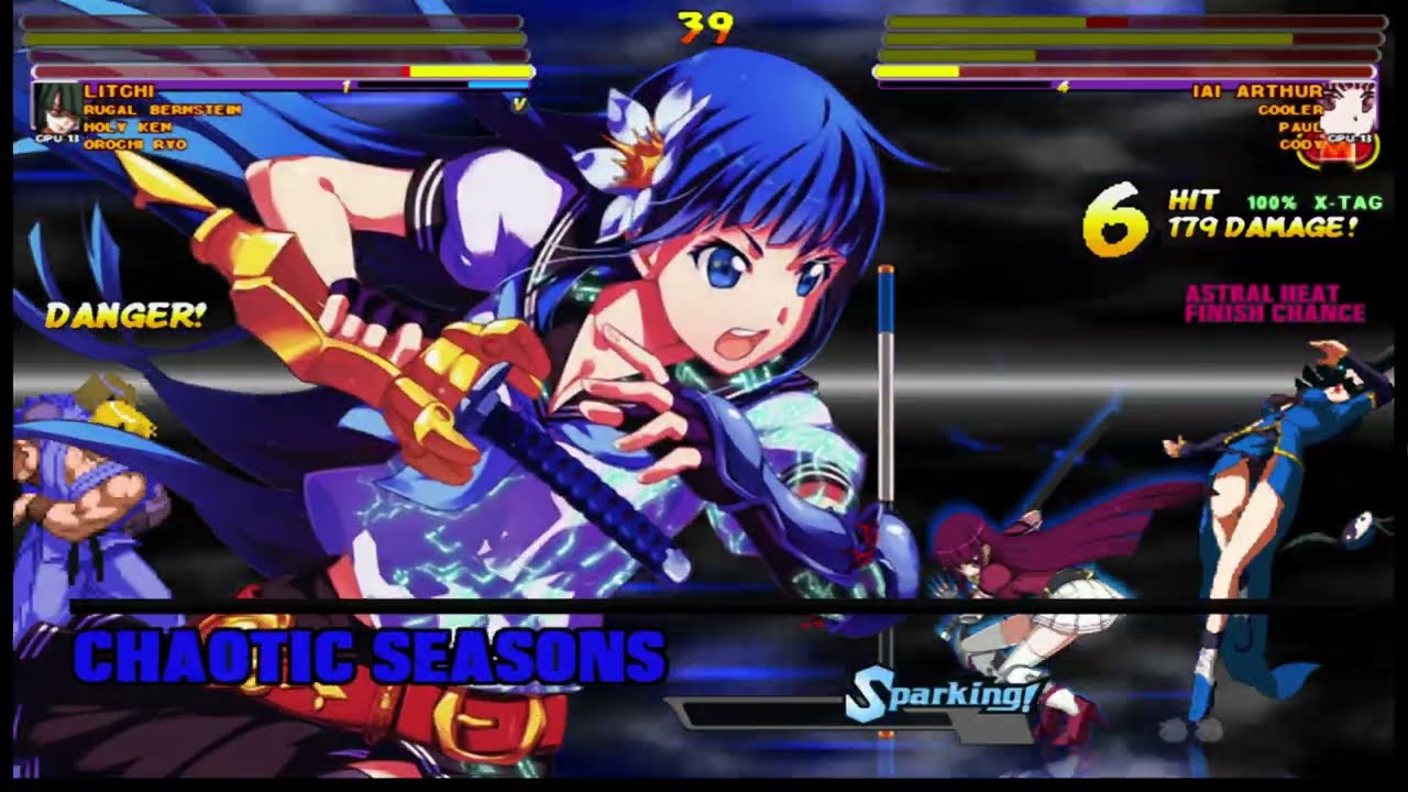 [4K] MUGEN: ETB – Litchi, Orochi Ryo, Holy Ken, Rugal vs Cody, Arthur, Cooler, Paul