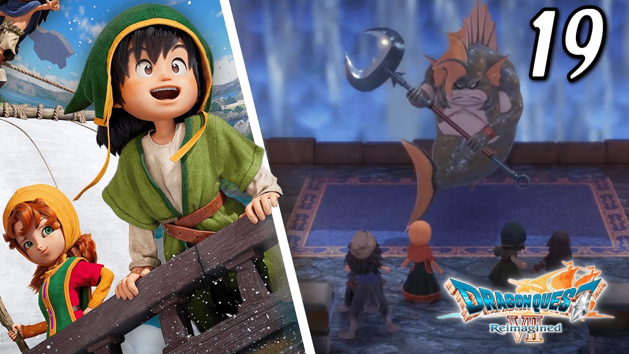 DRAGON QUEST VII Reimagined (100%) - Let's Play FR  #19 - Inondation à la Houle