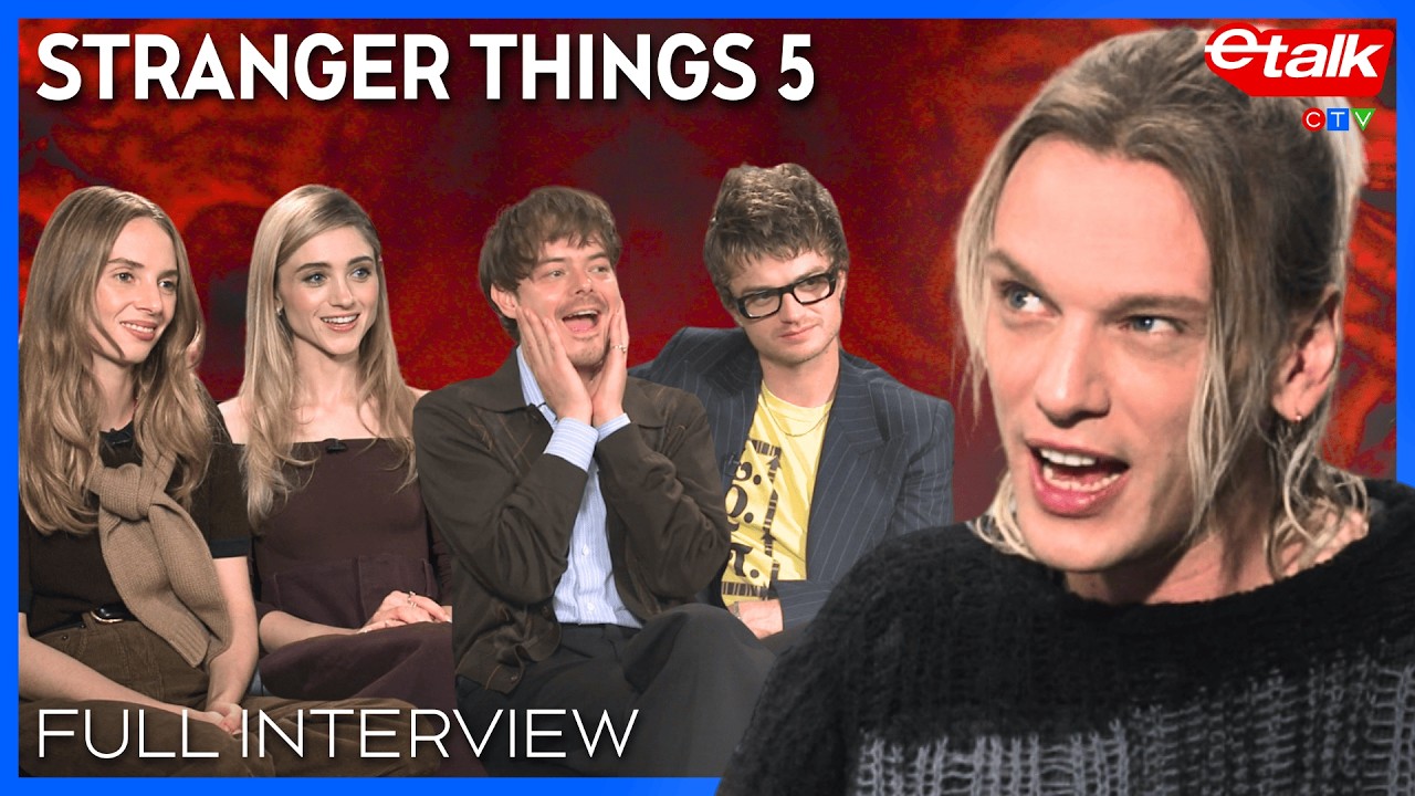 Jamie Campbell Bower reveals SHOCKING substance Vecna is covered in | 'Stranger Things' Interview