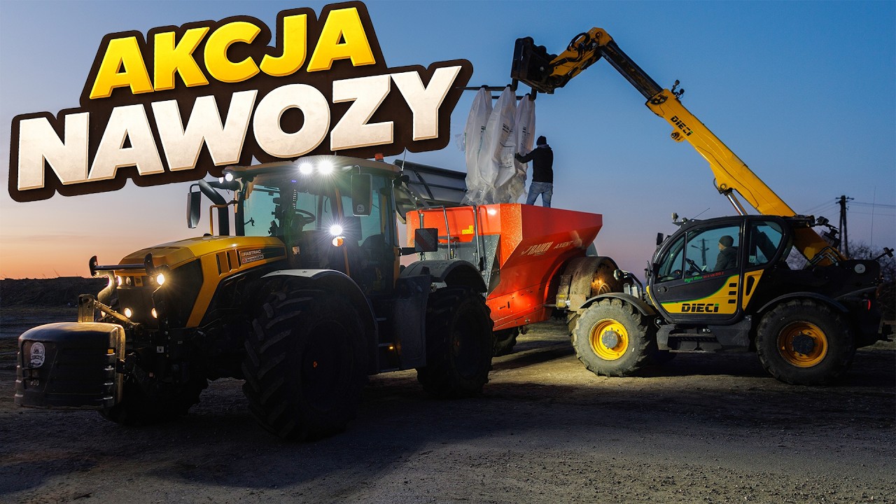 Start nawożenia! Akcja nawozy i rozsiewacz RAUCH w polu 🚜