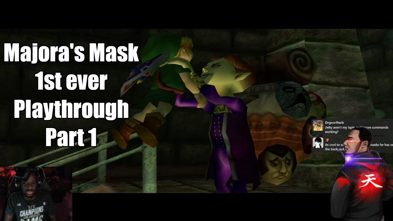 Majora's Mask Playthrough (1st ever) - Part 1