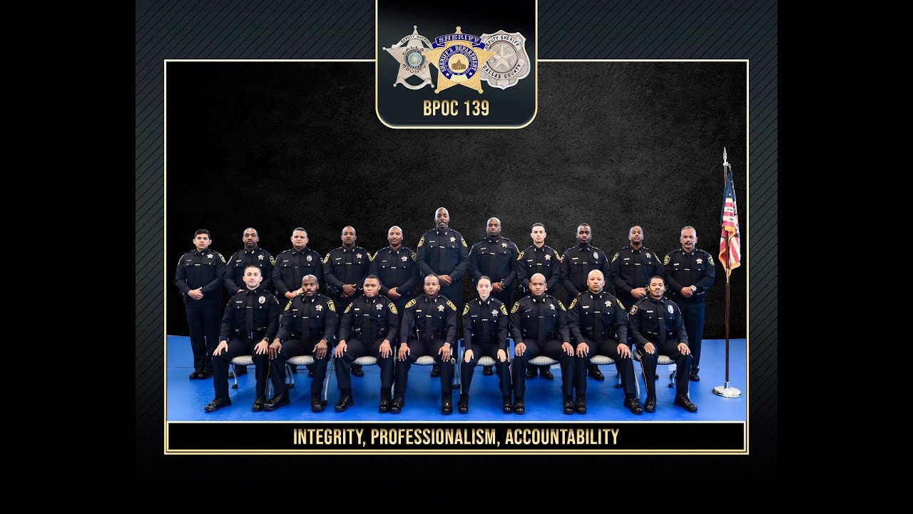 Dallas Sheriff's Academy Basic Peace Officer Class #139 Highlight Video