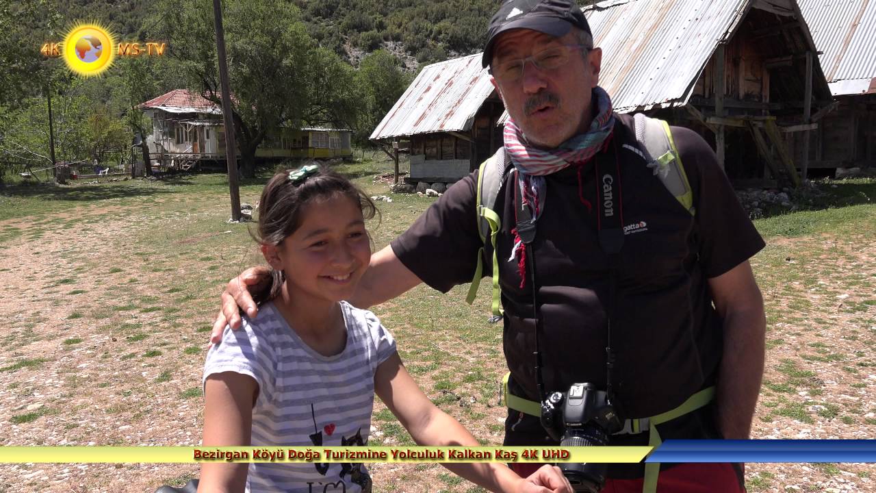 Bezirgan Köyü Doğa Turizmine Yolculuk Kalkan Kaş 4K UHD