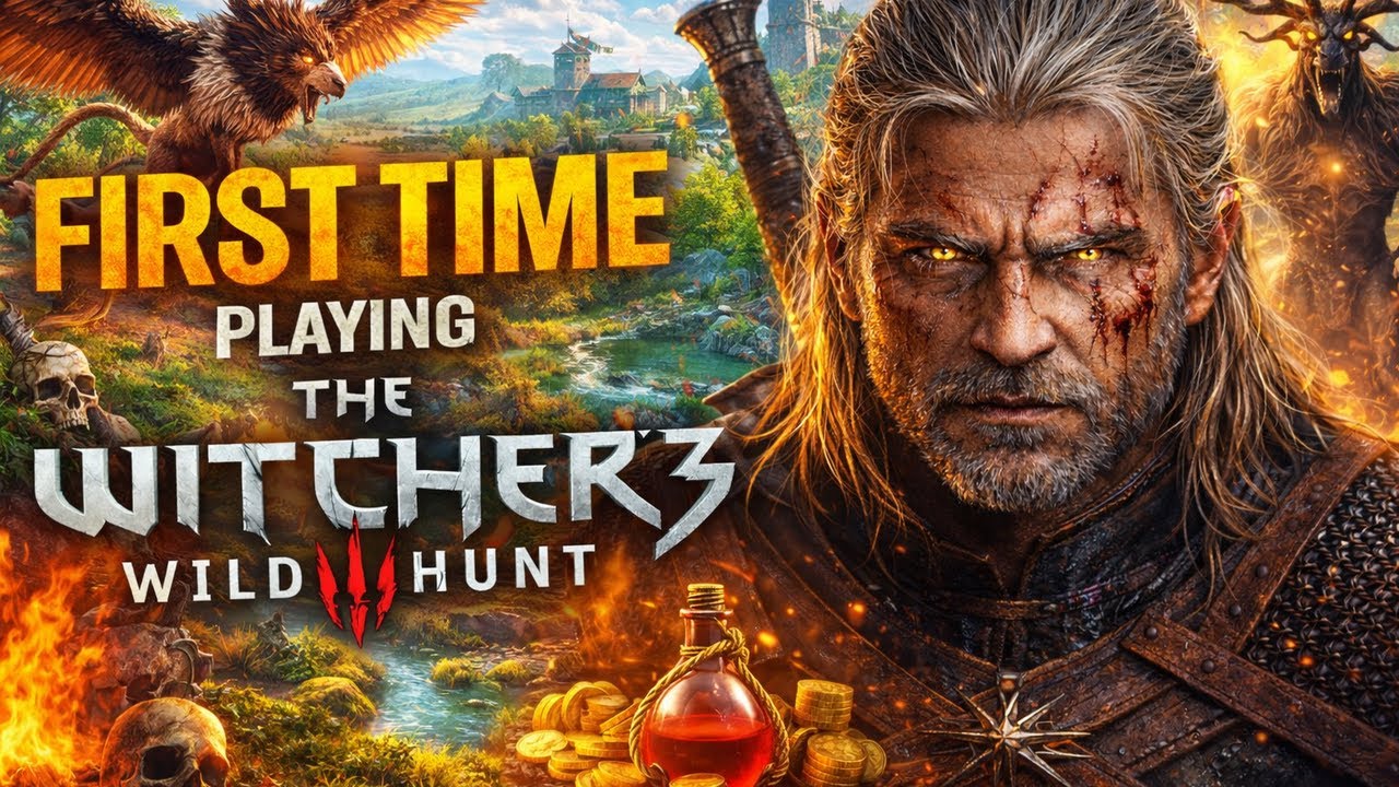 🔴LIVE - STILL SICK - PART 15 - THE WITCHER III - FIRST BLIND PLAYTHROUGH