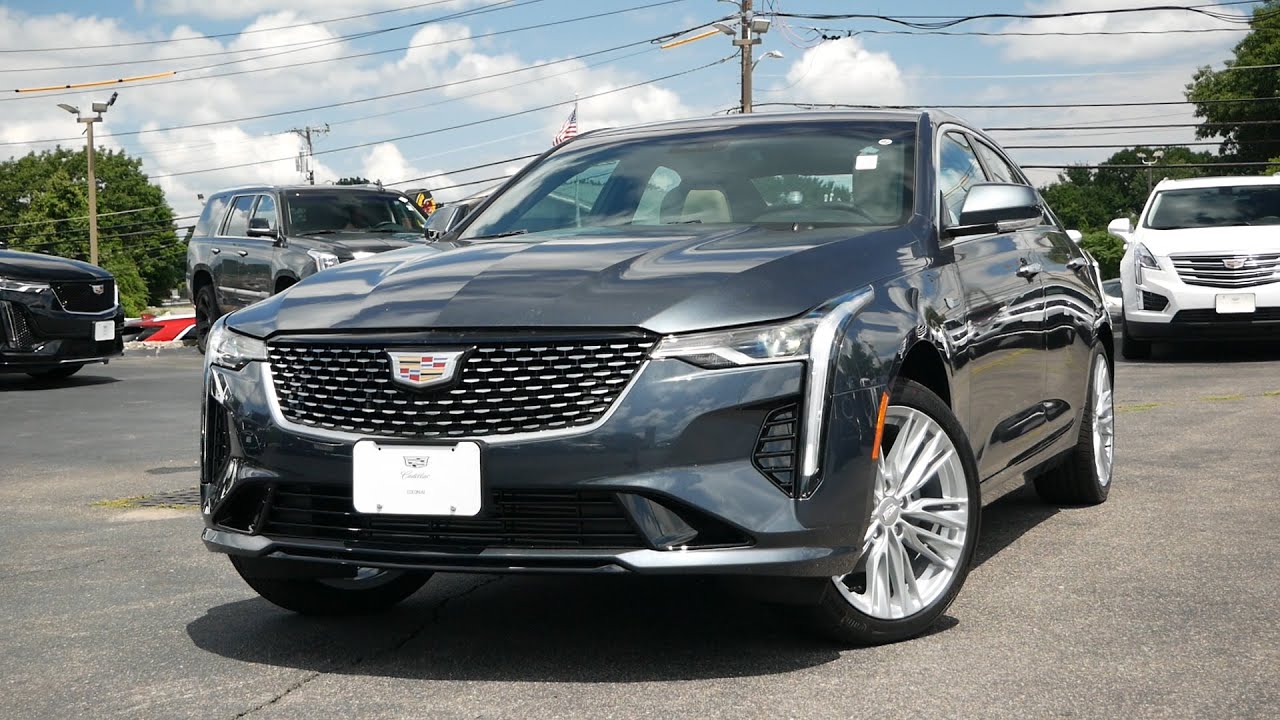 2020 Cadillac CT4 Premium Luxury Review - Start Up, Revs, Test Drive, and Walk Around