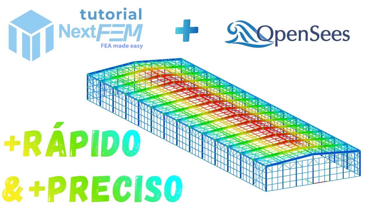 Como integrar OpenSees ao NextFEM | Análise FEM mais rápida e precisa