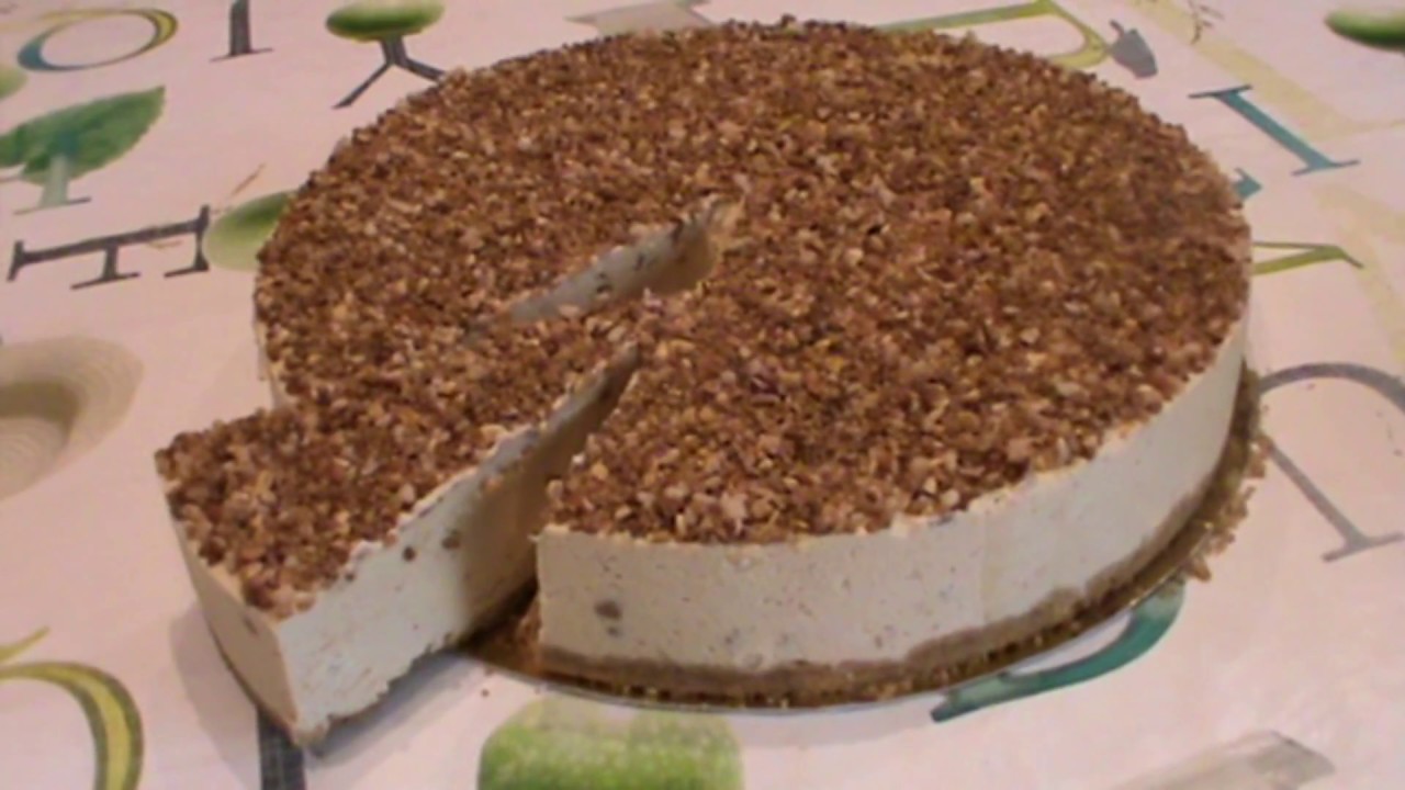 TARTA DE MOUSSE DE TURRON