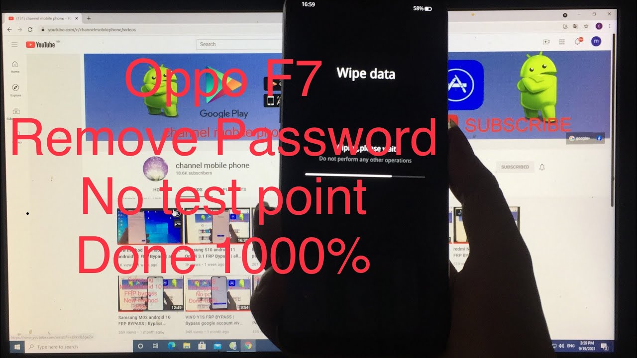 oppo F7 remove password | pin unlock | pattern unlock | frp unlock | no test point | done 100%