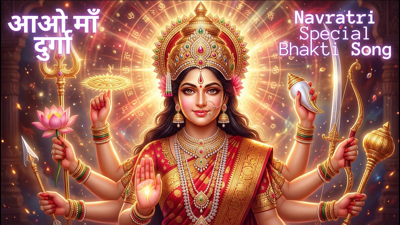 आओ माँ दुर्गा आओ माँ अम्बे | Navratri Bhakti Song | Maa Durga Bhajan | Powerful Devi Song