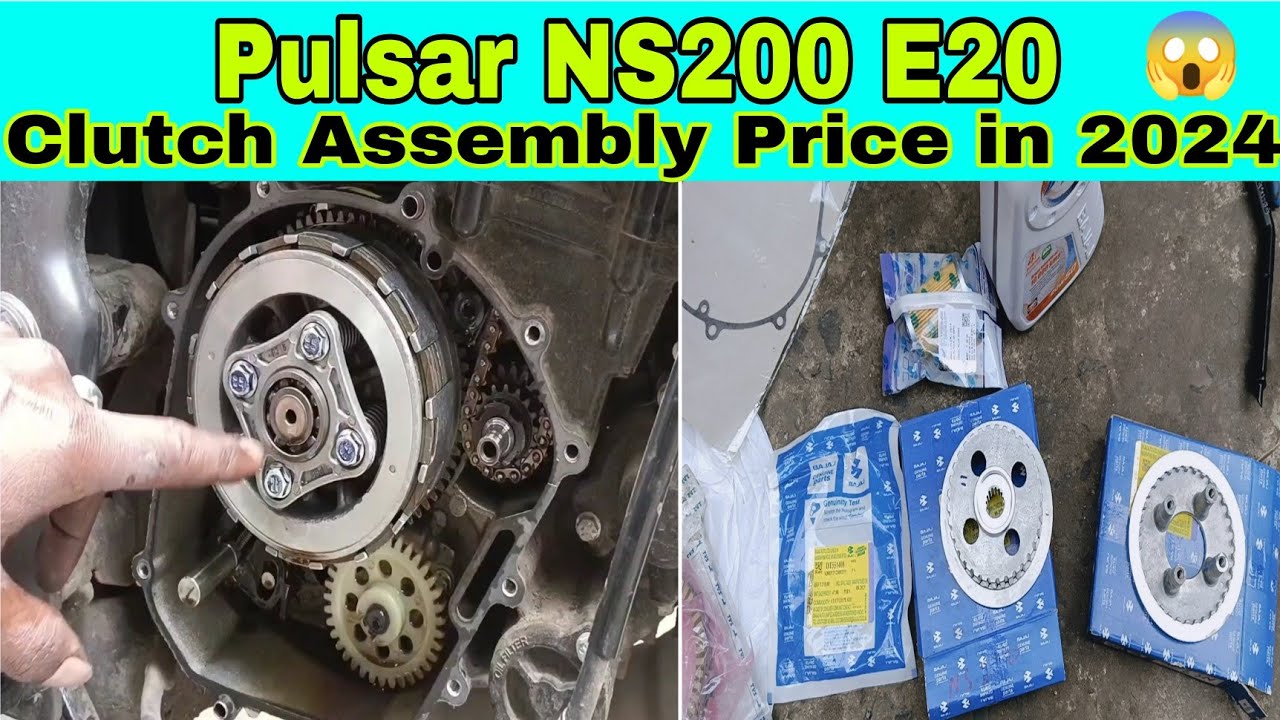 Pulsar Ns 200 Clutch Plate Change | Ns 200 E20 | ARUPTOMOTIVE