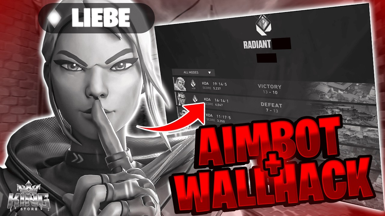 FIZ 3 ACES USANDO CHEAT NO VALORANT (MELHOR CHEAT DE VALORANT EM 2026 ANT BANIMENTOS)