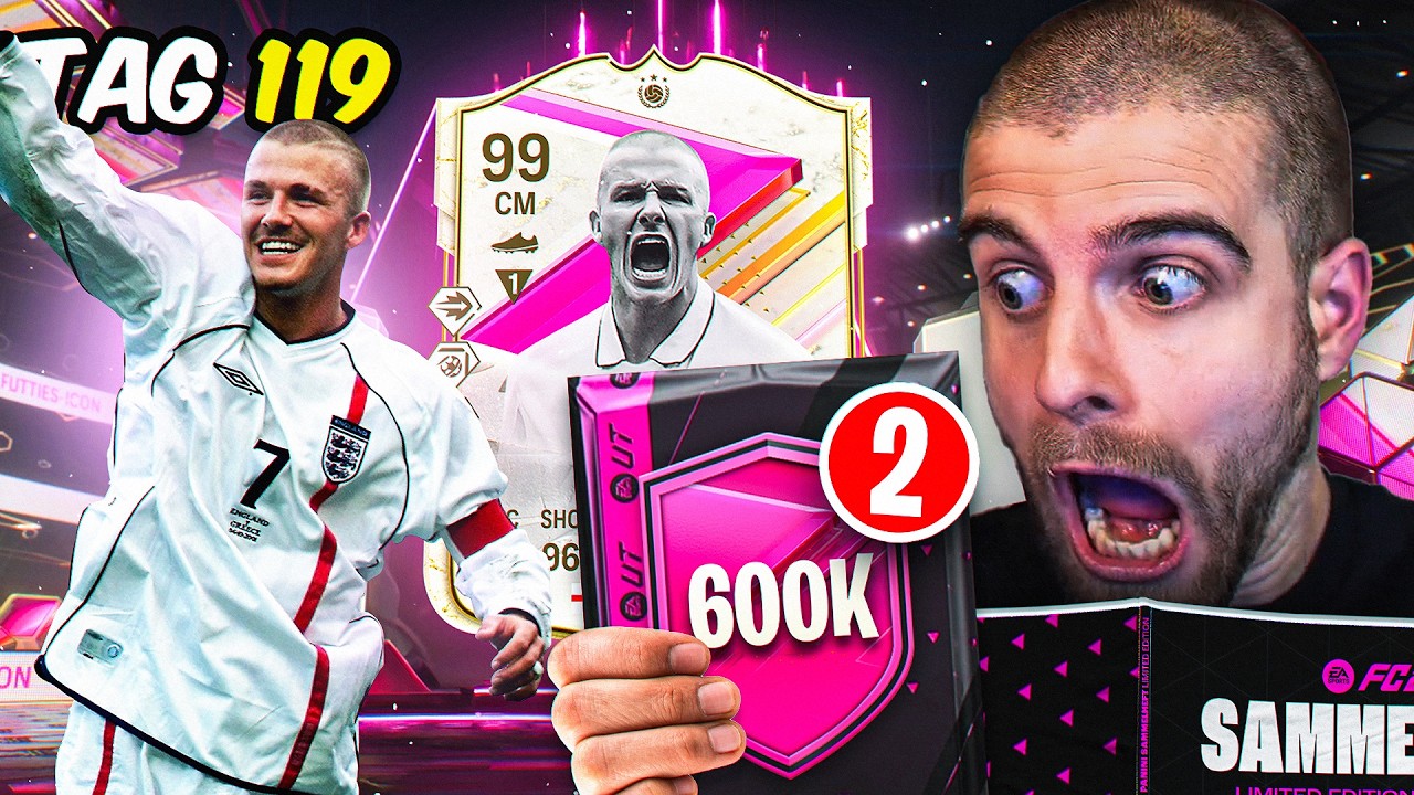 2x 600k PACK 😱🤑 Kann ich ALLE KARTEN SAMMELN in EA FC 24 ?! TAG 119 (ICON PICK SPEZIAL) 🧐🧪