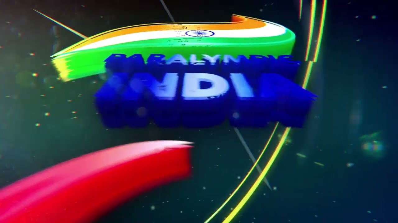Paralympic Committee of India's Logo Animated