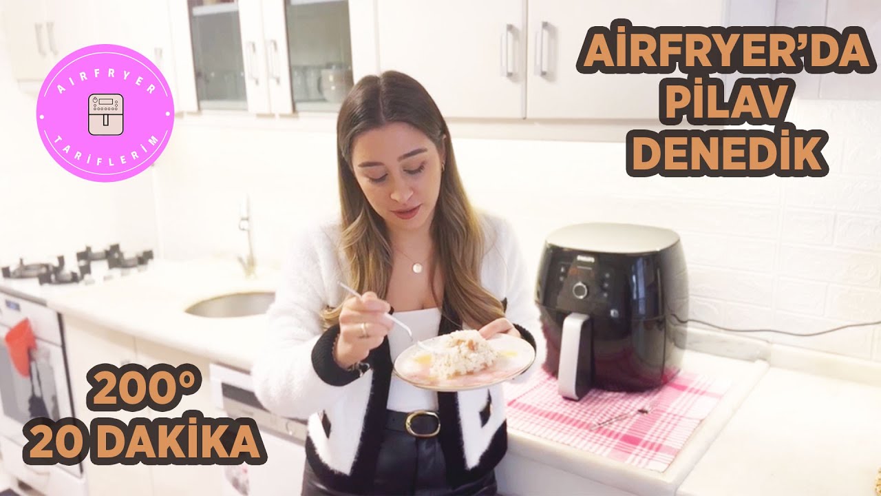 Airfryer Pirinç Pilavı |Tane Tane Pirinç Pilavı Nasıl Yapılır?