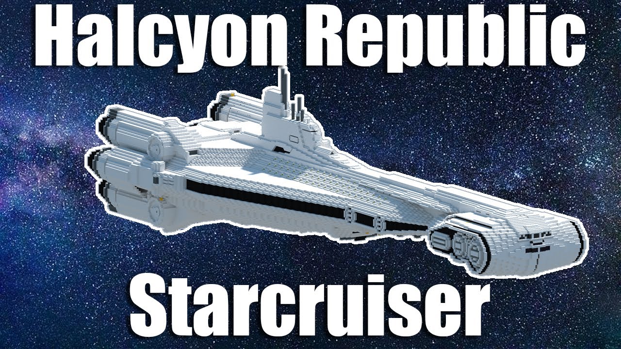 Minecraft: Halcyon Republic Starcruiser