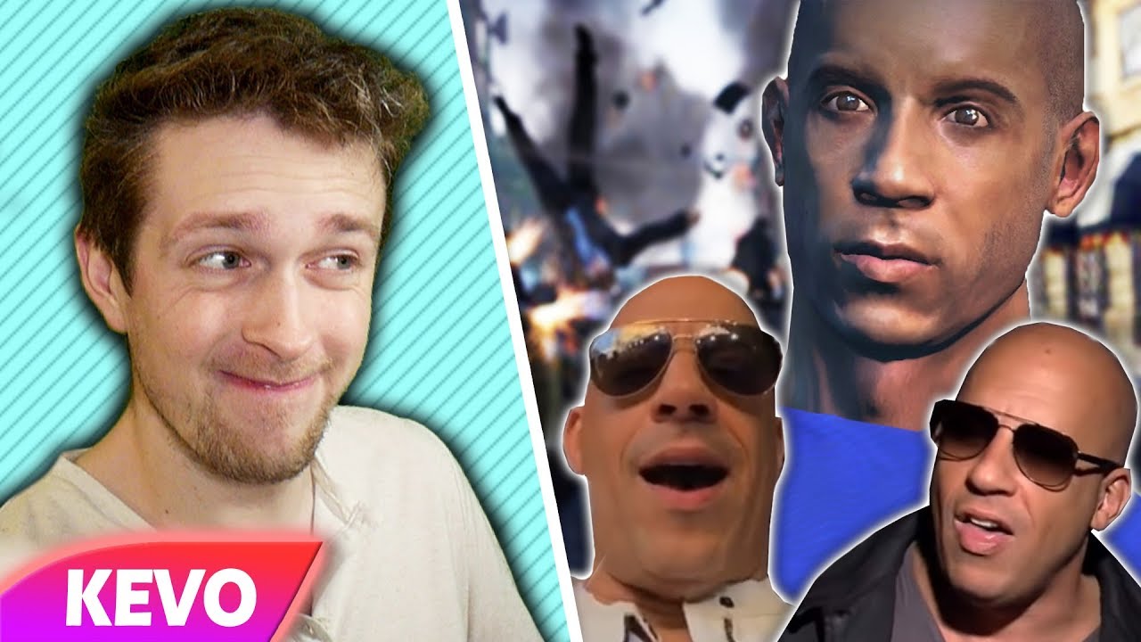 Vin diesel and his weird video game