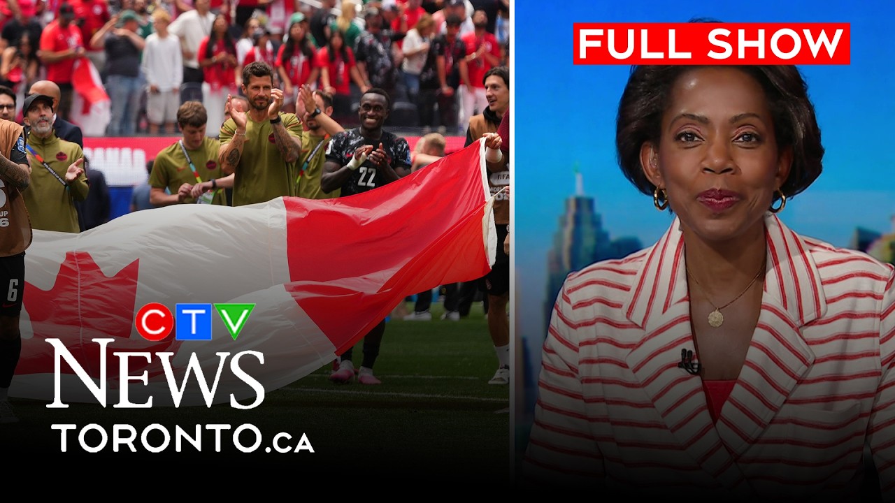 Канада побеждает в матче плей-офф против ЮАР | CTV News Toronto в шесть часов, воскресенье, 28 ию...