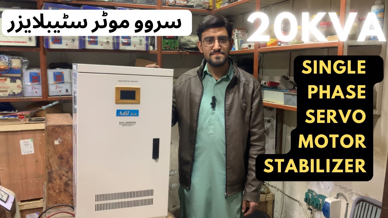 20kva Single Phase Servo Motor Stabilizer 20Kva