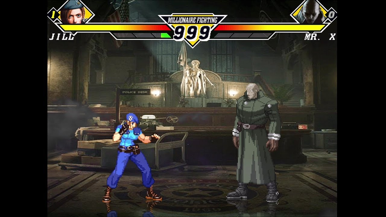 【MUGEN】バイオハザード RE:2 The 4th Survivor ジル・バレンタイン