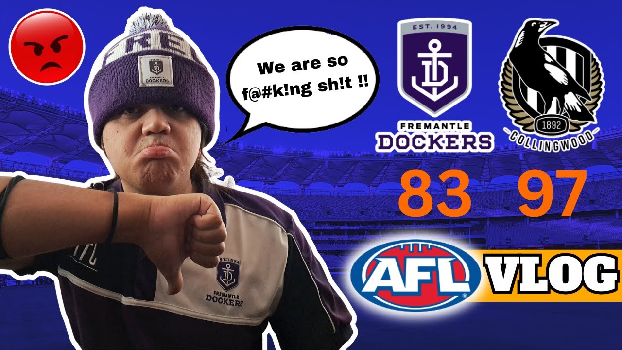 Fremantle v Collingwood | AFL Vlog | Round 9, 2025
