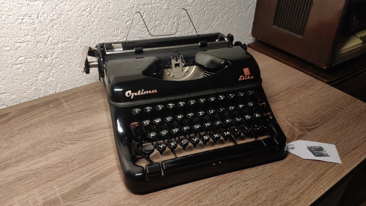 Optima Elite 1953 Schreibmaschine