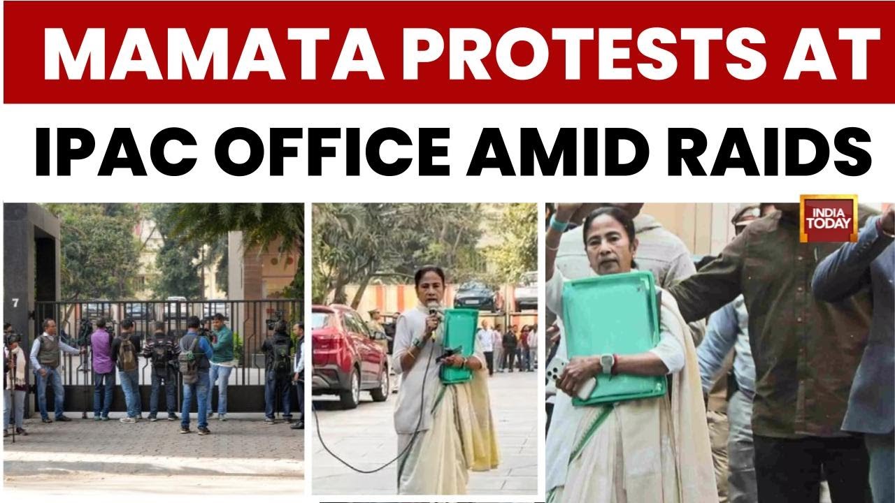 ED Raids IPAC Office In Kolkata: Agency Alleges Coal Scam Funds Diverted For TMC Goa Campaign