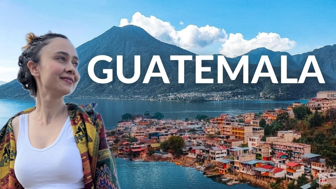 VOLKAN PATLAMASIYLA OLUŞAN GİZLİ CENNET - Guatemala LAKE ATITLAN