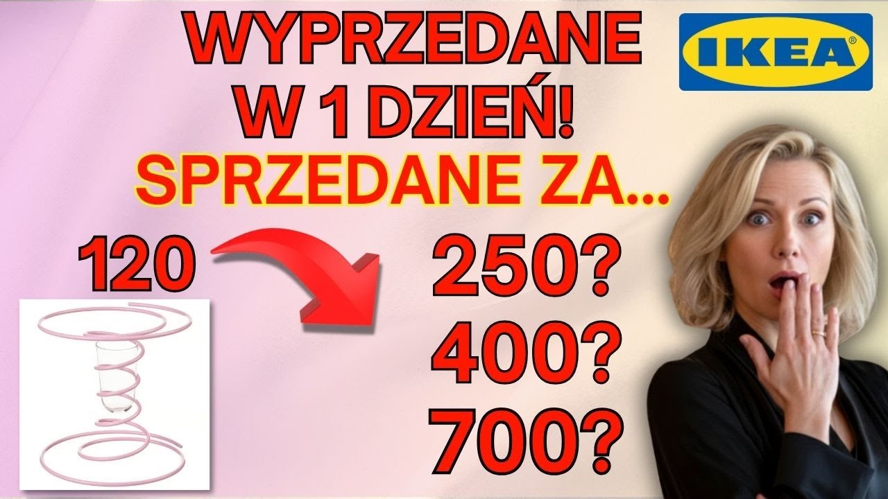 SZOK! Kolekcja IKEA x Westman Rozeszła się w Godzinę &ndash; Zobacz, Kto Zarobił Kilkaset zł na Wazonie!