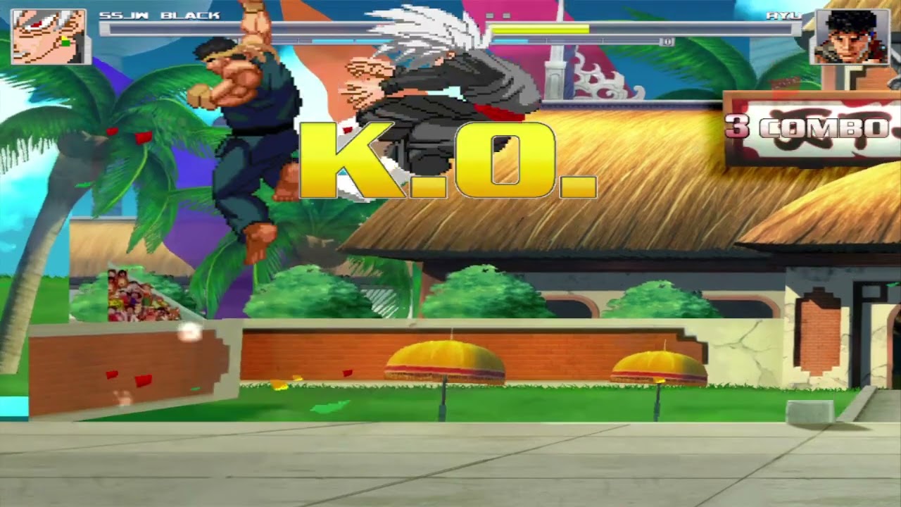 black goku vs ryu