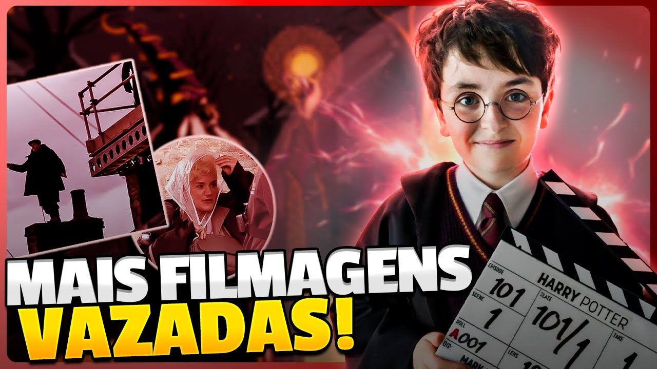 NOVOS VAZAMENTOS DA SÉRIE DE HARRY POTTER... BRUXOS COMEMORANDO O MENINO QUE SOBREVIVEU?