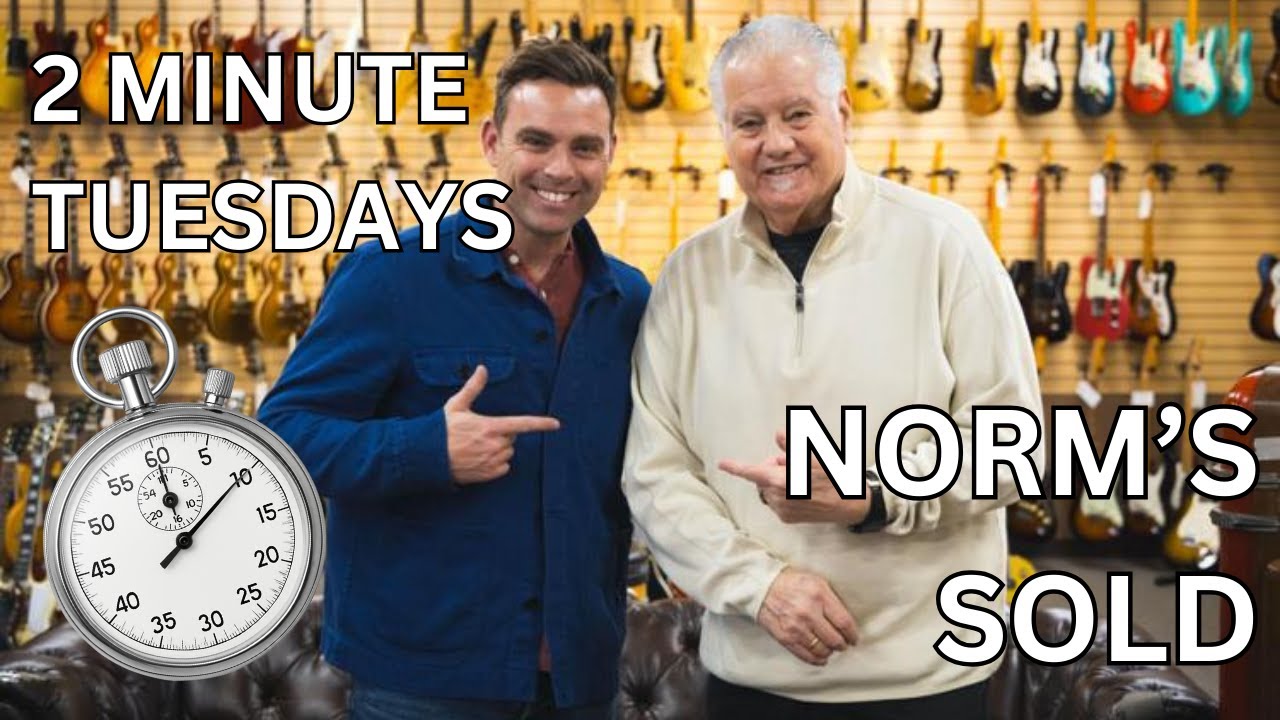 2 Minute Tuesday’s: Norman's Rare Guitars Sold