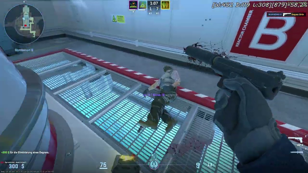 CS 2 Wingman Silber zu Global SoloQ 965