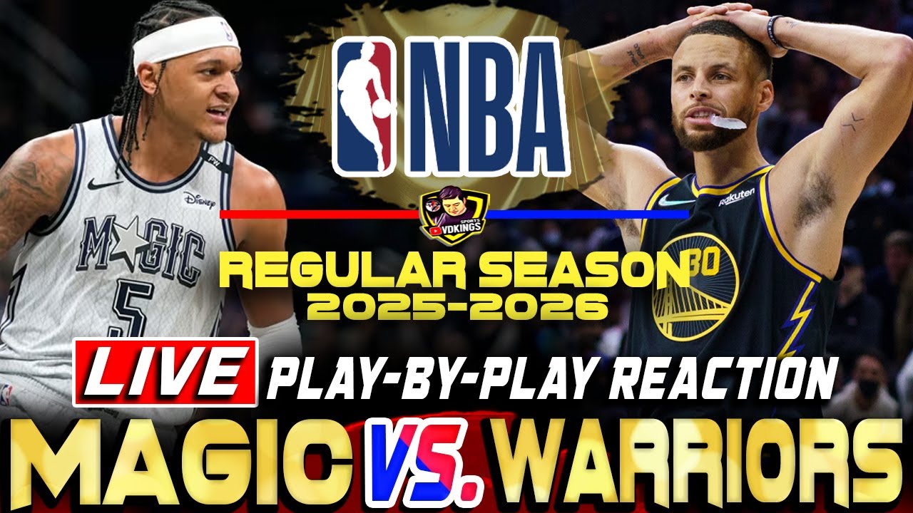 MAGIC VS WARRIORS | NBA Regular Season 2025-26 | Nba Live Score & Commentary