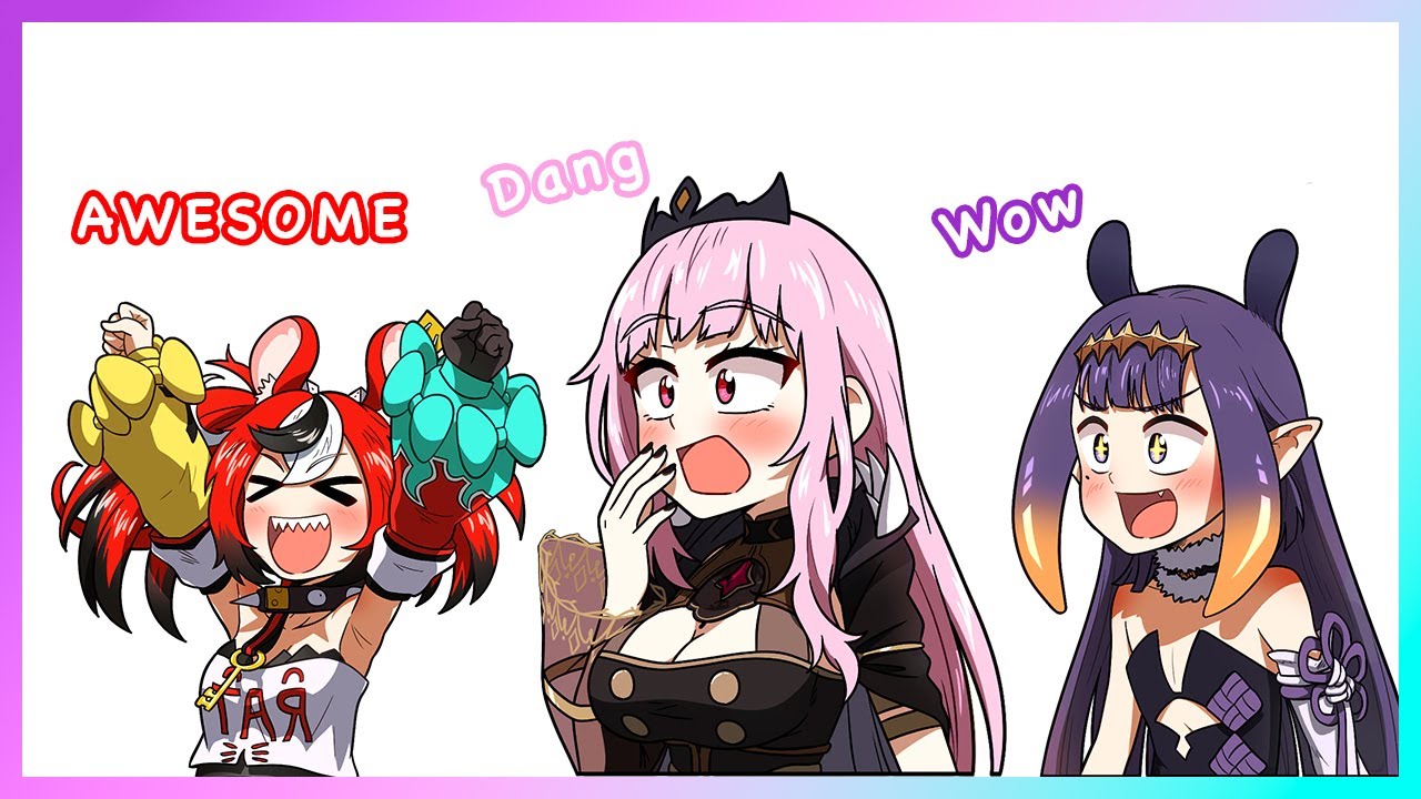 Mori, Bae and Ina Witness the Average Hoshiyomi [ HoloEN ]