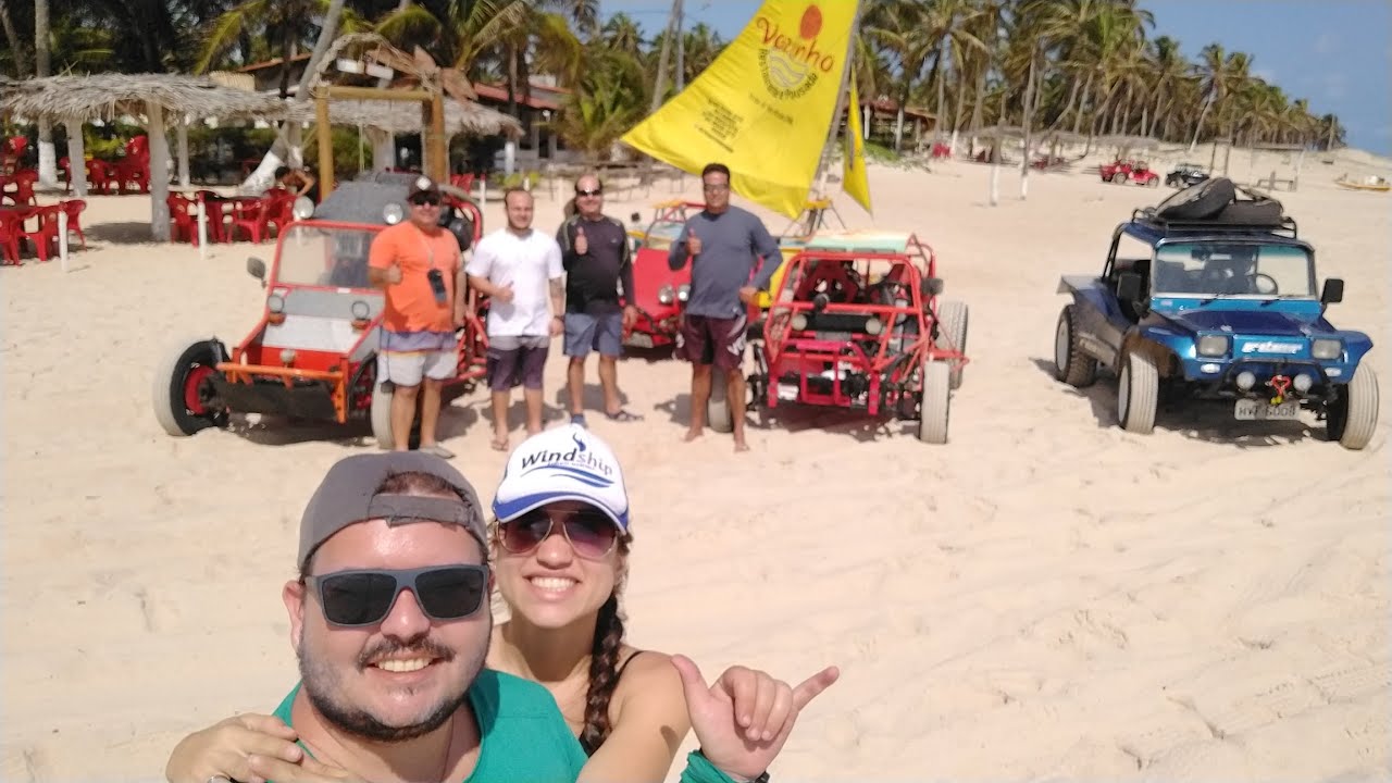 VIAGEM DE NATAL PARA FORTALEZA DE BUGGY PELA PRAIA!