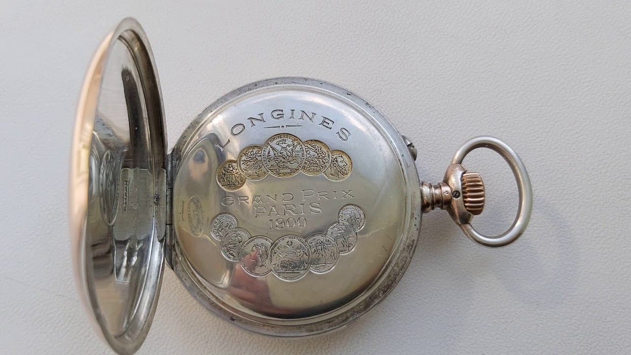 Longines pocket watch for Hallin Upsala