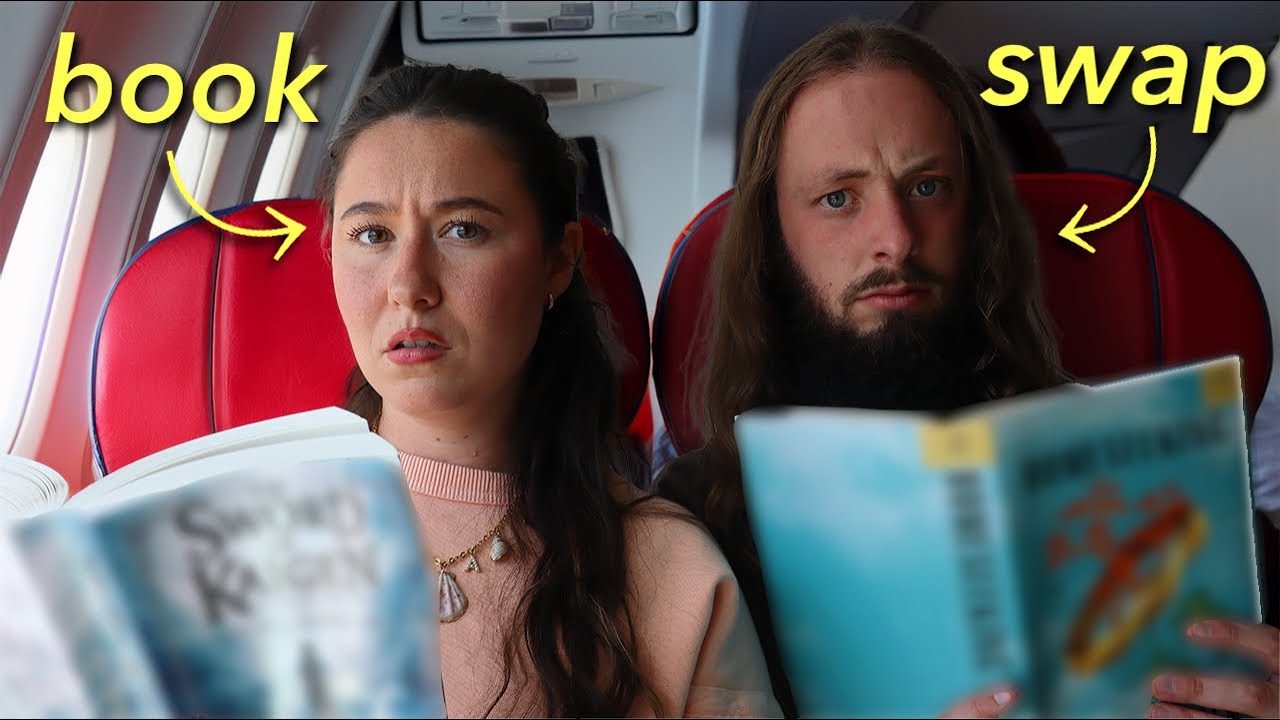 Swapping Books With My Husband... On A Plane