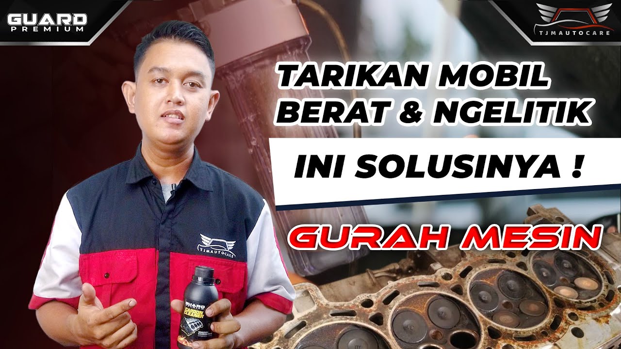 Cairan gurah mesin carbon clean, tanpa merusak piston ??? | Tutorian carbon cleaner by Guard Premium